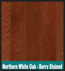 Northern White Oak - Berry Stained